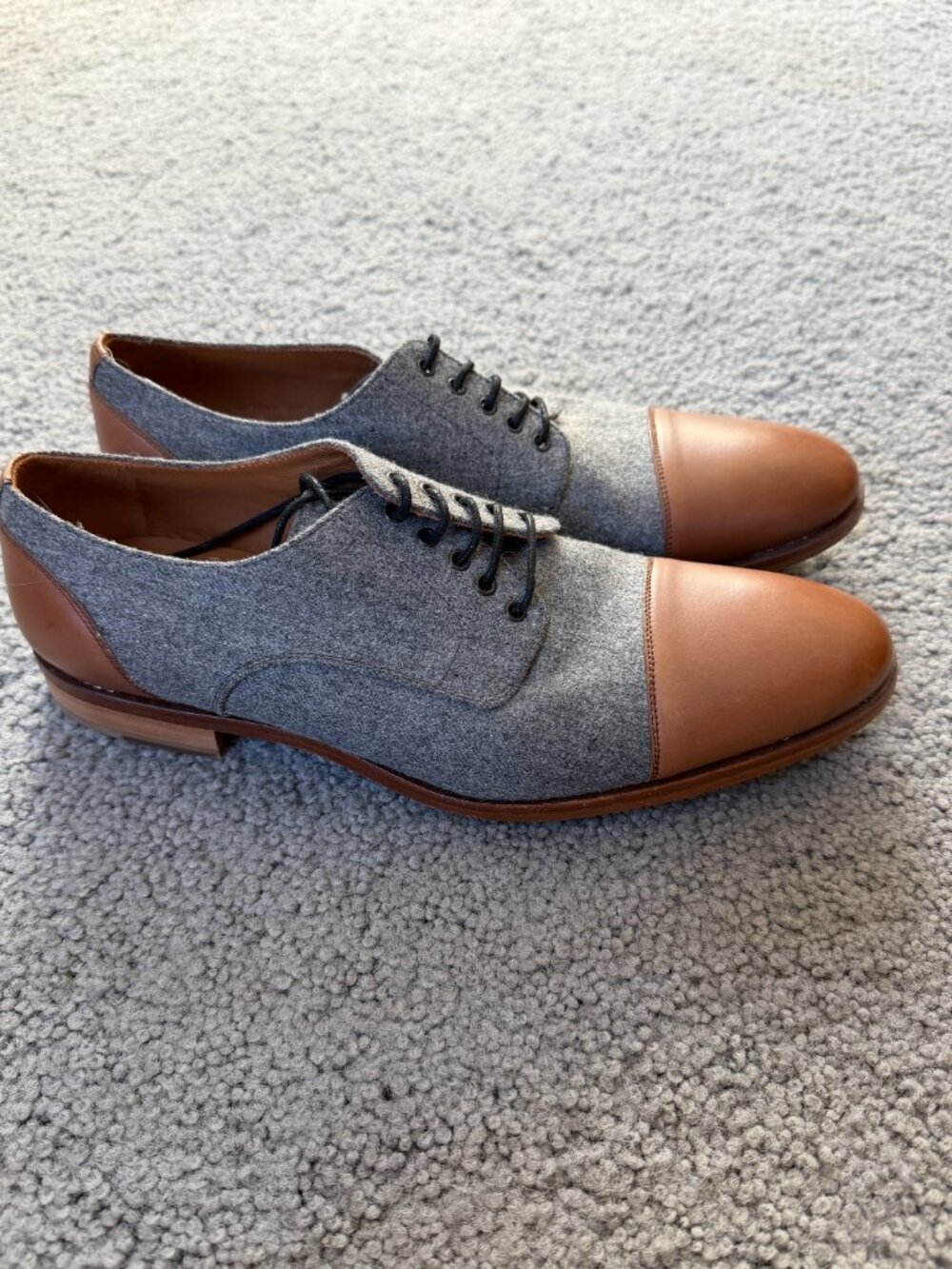 The Jack Shoe from TAFT - Lace-up Oxfords in Grey/Brown - Size 40 - Excel. Cond. - Picture 12 of 12